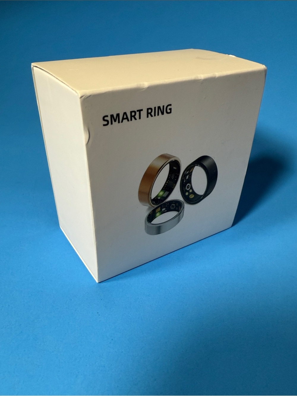 Smart Ring - Polished Stainless Steel Fitness Wearable